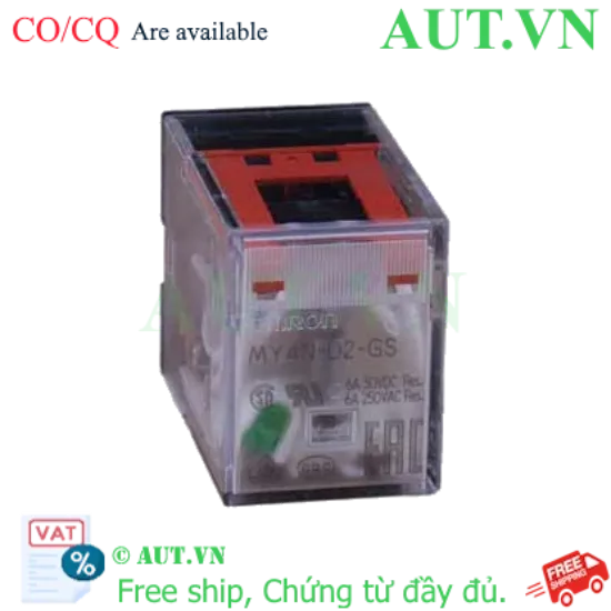 Ảnh của Rơ le trung gian Omron MY4N-D2-GS DC220