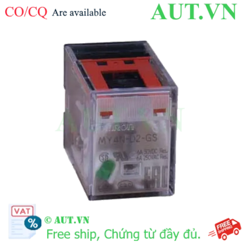 Ảnh của Rơ le trung gian Omron MY4N-D2-GS DC48