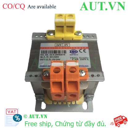 Ảnh của Biến áp cách ly 1 Pha 220V ra 24V 120VA (5A)