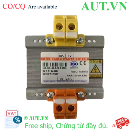 Ảnh của Biến áp cách ly 1 Pha 220V ra 28V-100VA