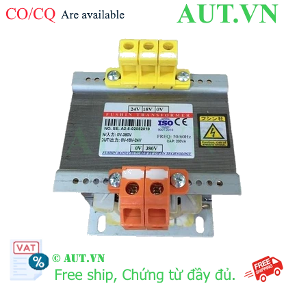 Ảnh của Biến áp cách ly 1 Pha 380V ra 24V 240VA (10A)