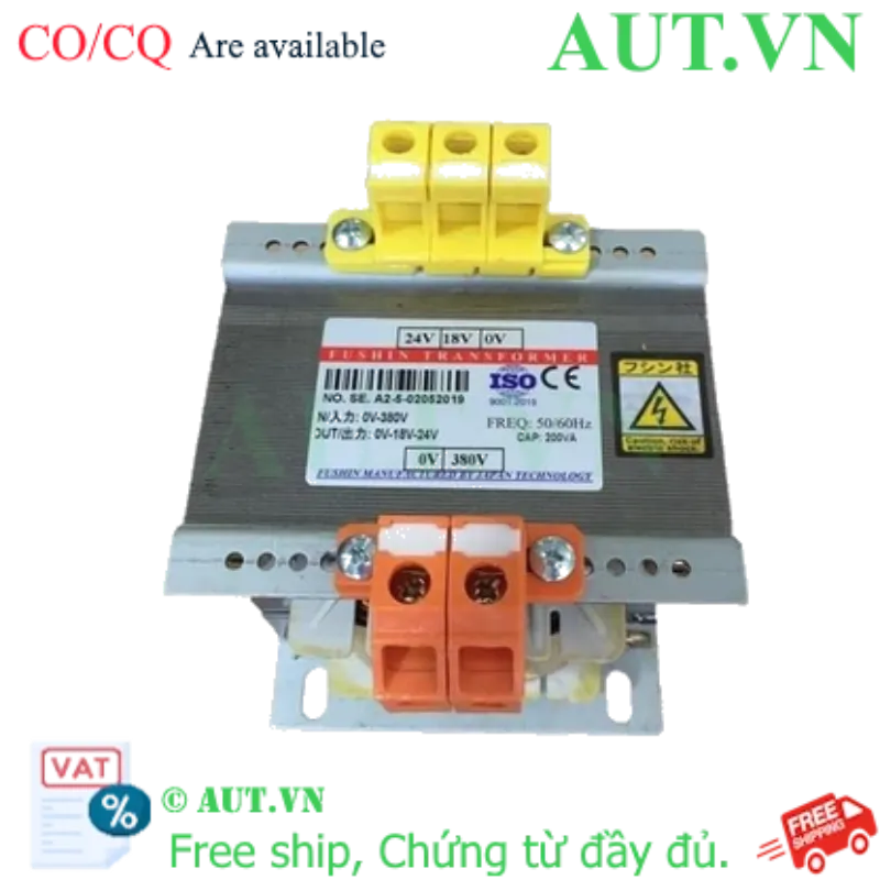 Ảnh của Biến áp cách ly 1 Pha 380V ra 24V 240VA (10A)