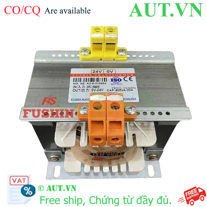 Ảnh của Biến áp cách ly 1 Pha 380V ra 24V 480VA (20A)