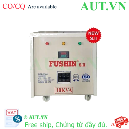 Ảnh của Biến áp cách ly 3 pha 380V ra 460-480V 10KVA (Dây Nhôm)