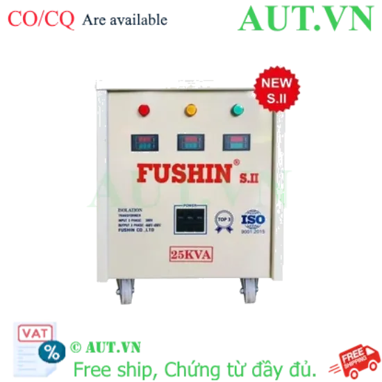 Ảnh của Biến áp cách ly 3 pha 380V ra 460-480V 25KVA (Dây Nhôm)