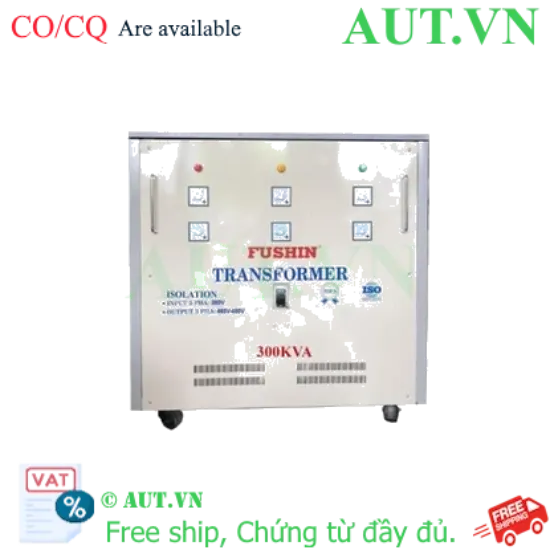 Ảnh của Biến áp cách ly 3 pha 380V ra 460-480V 300KVA (Dây Nhôm)