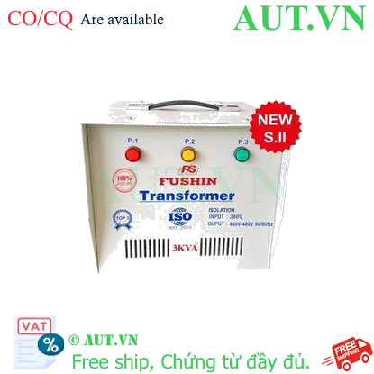 Ảnh của Biến áp cách ly 3 pha 380V ra 460-480V 3KVA (Dây Đồng)