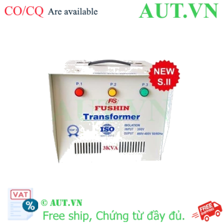 Ảnh của Biến áp cách ly 3 pha 380V ra 460-480V 3KVA (Dây Nhôm)