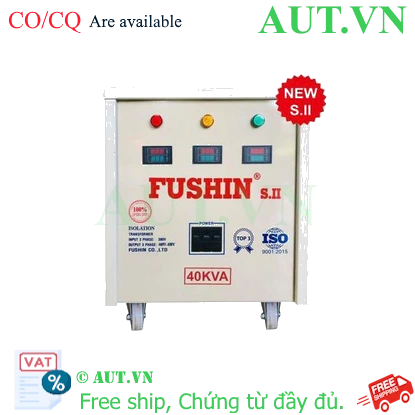 Ảnh của Biến áp cách ly 3 pha 380V ra 460-480V 40KVA (Dây Đồng)