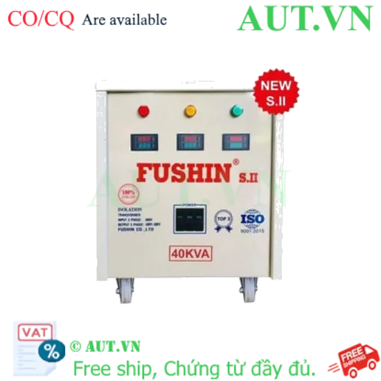 Ảnh của Biến áp cách ly 3 pha 380V ra 460-480V 40KVA (Dây Đồng)