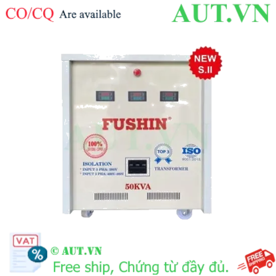 Ảnh của Biến áp cách ly 3 pha 380V ra 460-480V 50KVA (Dây Đồng)