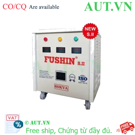 Ảnh của Biến áp cách ly 3 pha 380V ra 460-480V 60KVA (Dây Nhôm)