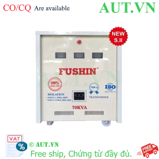 Ảnh của Biến áp cách ly 3 pha 380V ra 460-480V 70KVA (Dây Nhôm)