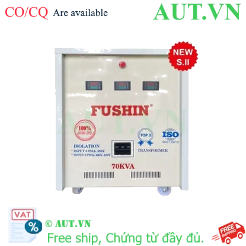 Ảnh của Biến áp cách ly 3 pha 380V ra 460-480V 70KVA (Dây Nhôm)