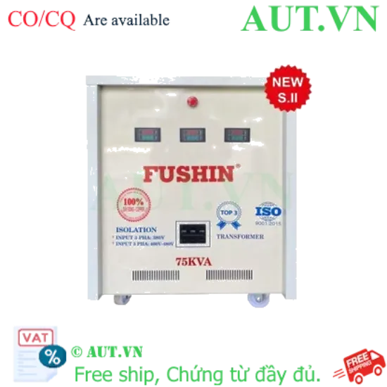 Ảnh của Biến áp cách ly 3 pha 380V ra 460-480V 75KVA (Dây Đồng)