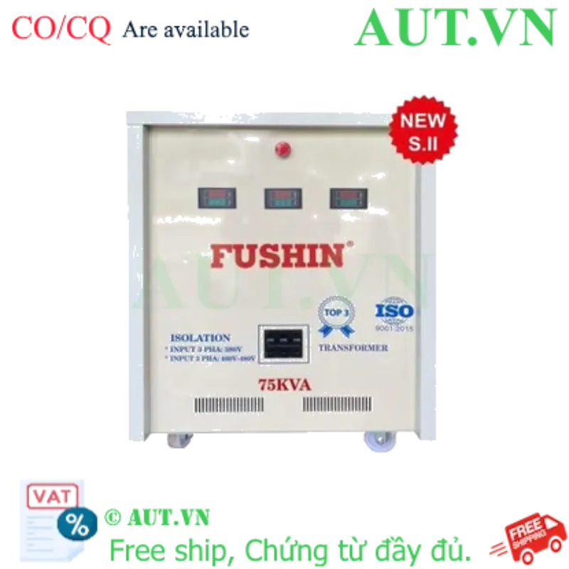 Ảnh của Biến áp cách ly 3 pha 380V ra 460-480V 75KVA (Dây Nhôm)