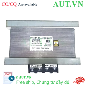 Ảnh của Biến áp tự ngẫu 1 Pha 380V ra 200-220V 10KVA (50A) (Dây Đồng)