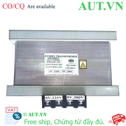 Ảnh của Biến áp tự ngẫu 1 Pha 380V ra 200-220V 10KVA (50A) (Dây Đồng)