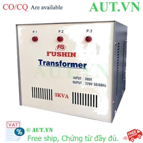 Ảnh của Biến áp tự ngẫu 3 Pha 380V ra 220V 3KVA (Dây Đồng)