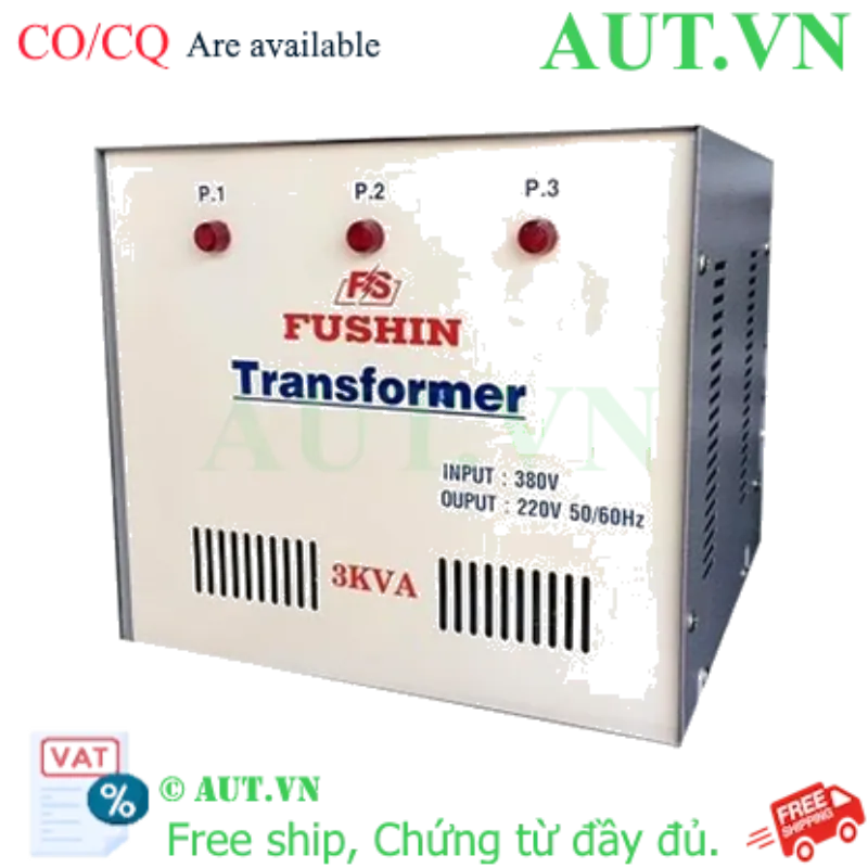Ảnh của Biến áp tự ngẫu 3 Pha 380V ra 220V 3KVA (Dây Đồng)