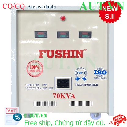 Ảnh của Biến áp tự ngẫu 3 Pha 380V ra 220V 70KVA (Dây Đồng)