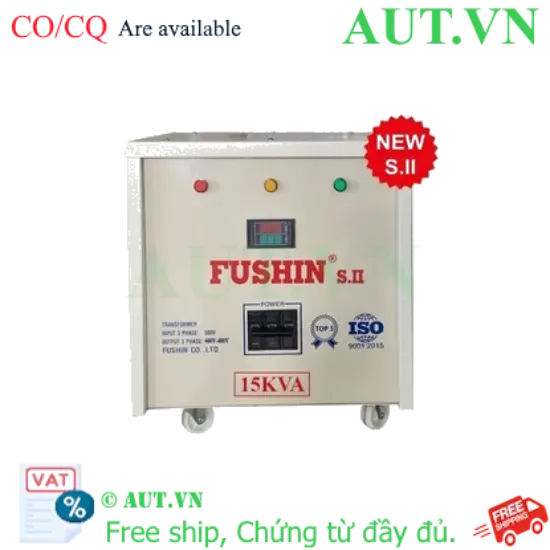 Ảnh của Biến áp tự ngẫu 3 pha 380V ra 460-480V 15KVA (Dây Nhôm)