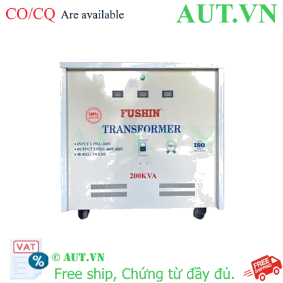Ảnh của Biến áp tự ngẫu 3 pha 380V ra 460-480V 200KVA (Dây Đồng)