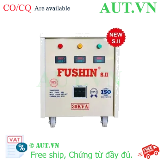 Ảnh của Biến áp tự ngẫu 3 pha 380V ra 460-480V 30KVA (Dây Đồng)