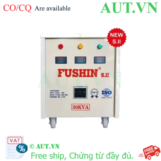 Ảnh của Biến áp tự ngẫu 3 pha 380V ra 460-480V 30KVA (Dây Nhôm)
