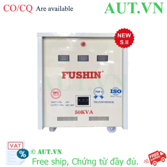 Ảnh của Biến áp tự ngẫu 3 pha 380V ra 460-480V 50KVA (Dây Đồng)