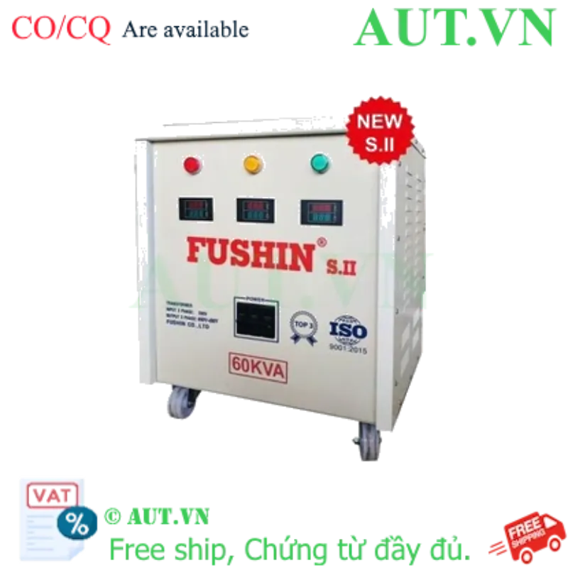 Ảnh của Biến áp tự ngẫu 3 pha 380V ra 460-480V 60KVA (Dây Nhôm)