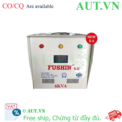 Ảnh của Biến áp tự ngẫu 3 pha 380V ra 460-480V 6KVA (Dây Đồng)