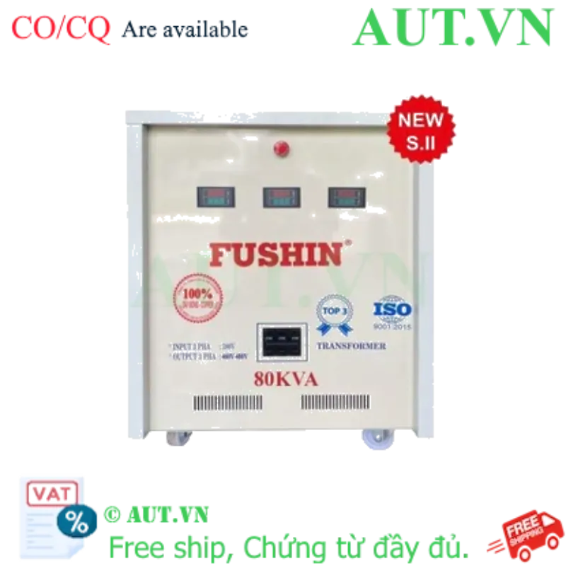 Ảnh của Biến áp tự ngẫu 3 pha 380V ra 460-480V 80KVA (Dây Đồng)