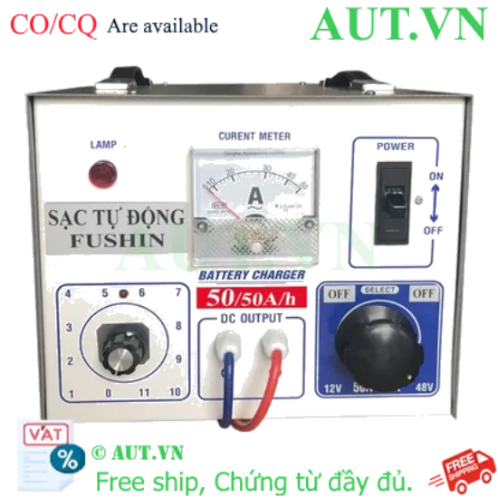 Ảnh của Máy Sạc Bình Ắc Quy tăng giảm 12V-24V-36V-48V-50A