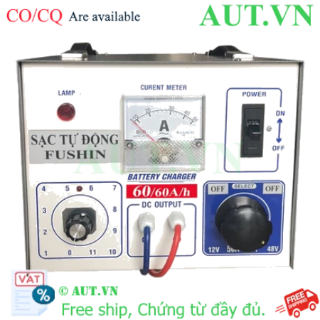 Ảnh của Máy Sạc Bình Ắc Quy tăng giảm 12V-24V-36V-48V-60A