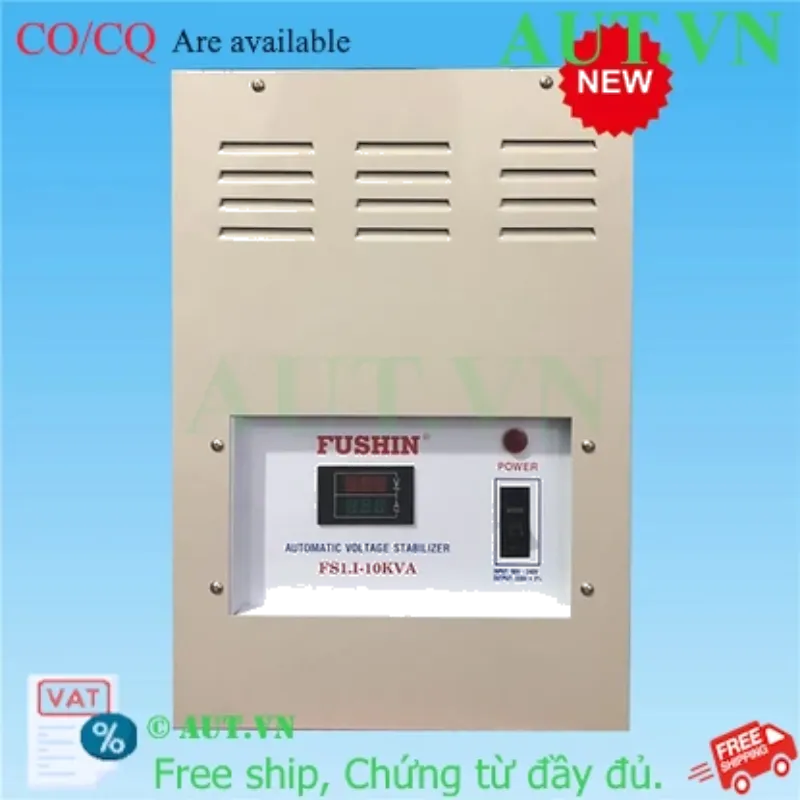 Ảnh của Ổn áp 1 pha treo tường vào 90-250V ra 110-220V 10KVA