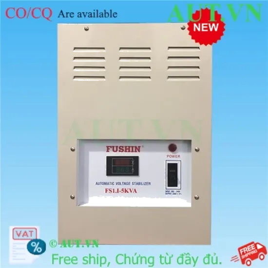 Ảnh của Ổn áp 1 pha treo tường vào 90-250V ra 110-220V 5KVA