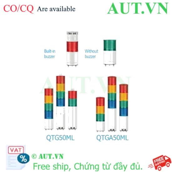 Ảnh của Đèn tháp Qlight QTGA50ML-BZ-2-12-RG