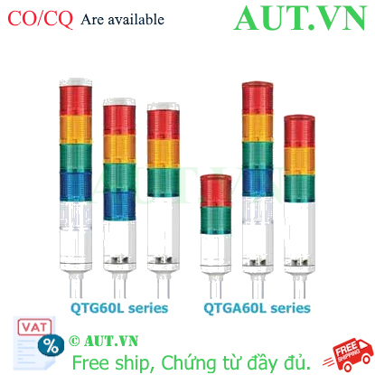 Ảnh của Đèn tháp Qlight QTGA60L-BZ-1-24-R-SL18