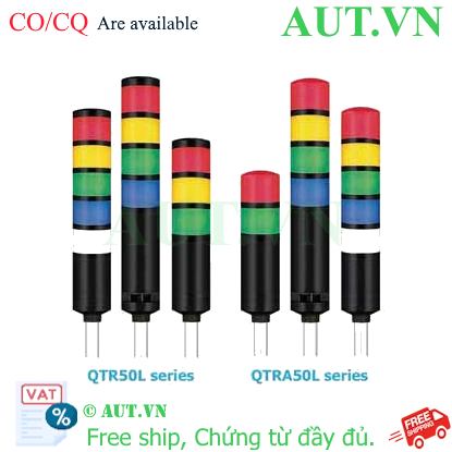 Ảnh của Đèn tháp Qlight QTR50L-BZ-4-110/220-RAGB-QZ18