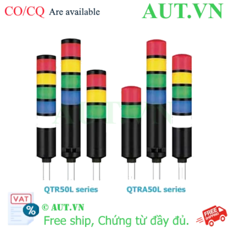 Ảnh của Đèn tháp Qlight QTR50LF-1-110/220-R-QZ18