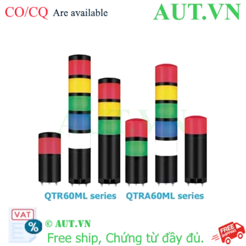 Ảnh của Đèn tháp Qlight QTR60MLF-BZ-1-12-R