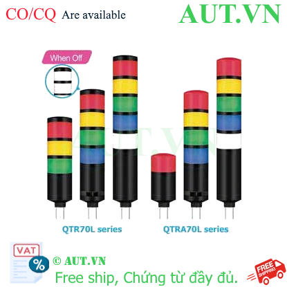 Ảnh của Đèn tháp Qlight QTR70L-BZ-2-12-RG-QZ24