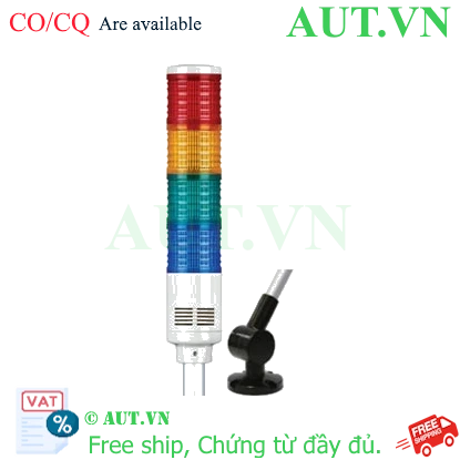 Ảnh của Đèn tháp Qlight ST45L-WM-4-220-RAGB-QL18