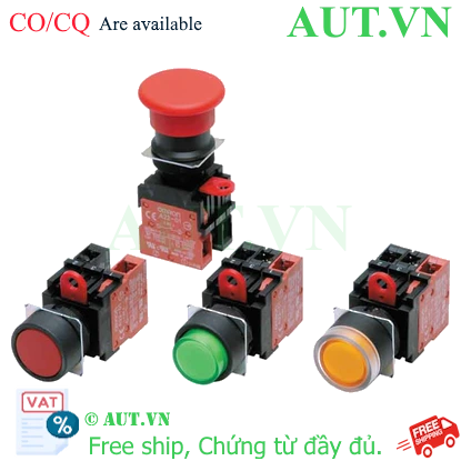 Ảnh của Công tắc nút nhấn Omron A22-TG-11A