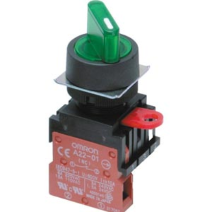 Ảnh của Công tắc nút nhấn Omron A22W-2AG-T2-01
