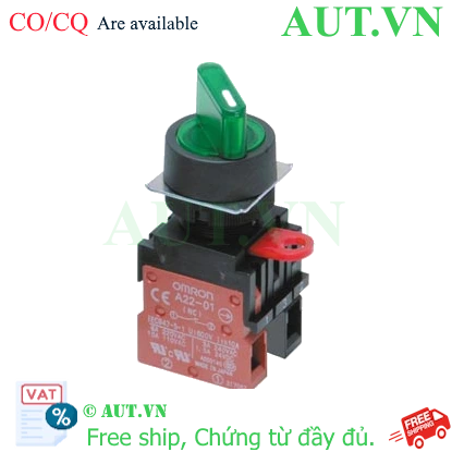 Ảnh của Công tắc nút nhấn Omron A22W-2AG-T2-11