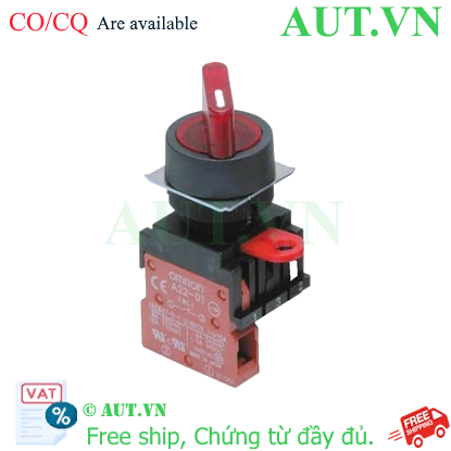 Ảnh của Công tắc nút nhấn Omron A22W-2AR-T2-01