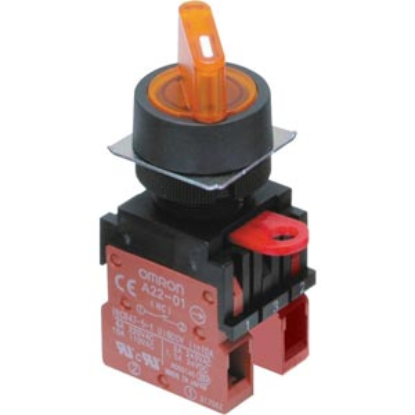 Ảnh của Công tắc nút nhấn Omron A22W-2AY-T2-02
