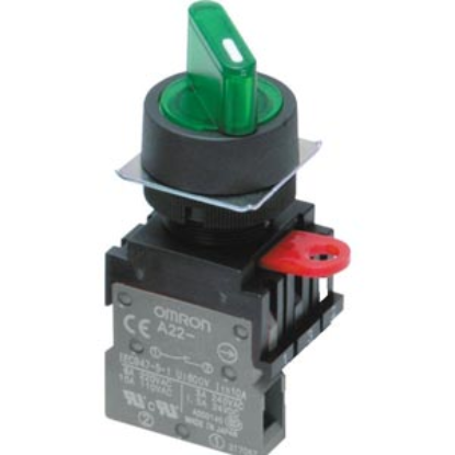 Ảnh của Công tắc nút nhấn Omron A22W-2MG-24A-10